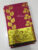 Round Flower and Mango Design Kanjivaram Silk Gift Sarees Red Plum Color