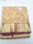 Kanjivaram Handloom Pure Silk Sarees Cameo Brown w/ Maroon Gold Zari Color