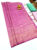 New Elephant Design Kanjivaram Semi Silk Sarees Pink Color