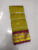 Kanjivaram Gift One Side Silk Sarees Dijon Yellow w/ Red Color