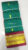 One Side Border Kanchi Gift Silk Sarees Peacock Green w/ Red Color