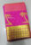 Kanchipuram Silk Gift Sarees Hot Pink Color Coconut Tree Design
