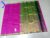 Kanchi Soft Silk Sarees Putta Design Medium Violet Red w/ Bilbao Green Color