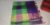 Kanchi Semi Silk Checks Cotton Sarees Fern Green w/ Christalle Purple Color