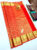 New All Animals Design Kanjivaram Pure Silk Sarees Chilli Red Color Full Gold Zari Work