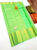 Kanjivaram Pure Silk Sarees Double Shade (Green & Yellow) Color