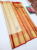 Bridal Design Kanjivaram Pure Silk Sarees Off White w/ Red Color