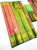 Latest & Trendy Diomond Design Kanjivaram Pure Silk Sarees Pink w/ Green Color w/ Blouse