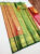 New Design Kanjivaram Pure Silk Sarees Red w/ Green Color w/ Blouse