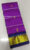 Kanchipuram One Side Border Silk Gift Sarees Purple Color