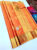 Trendy Design Pure Kanjivaram Fancy Silk Saree Fanta Orange Color w/ Blouse