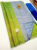 Latest Design Pure Soft Silks Saree Parrot Green w/ Grey Color with Blouse