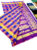 Checks Design Pure Soft Silk Saree Multi Color