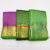 Bridal Collection Kanchipuram Pattu Silk Thick Border Sarees (Purple / Bottle Green / Green)